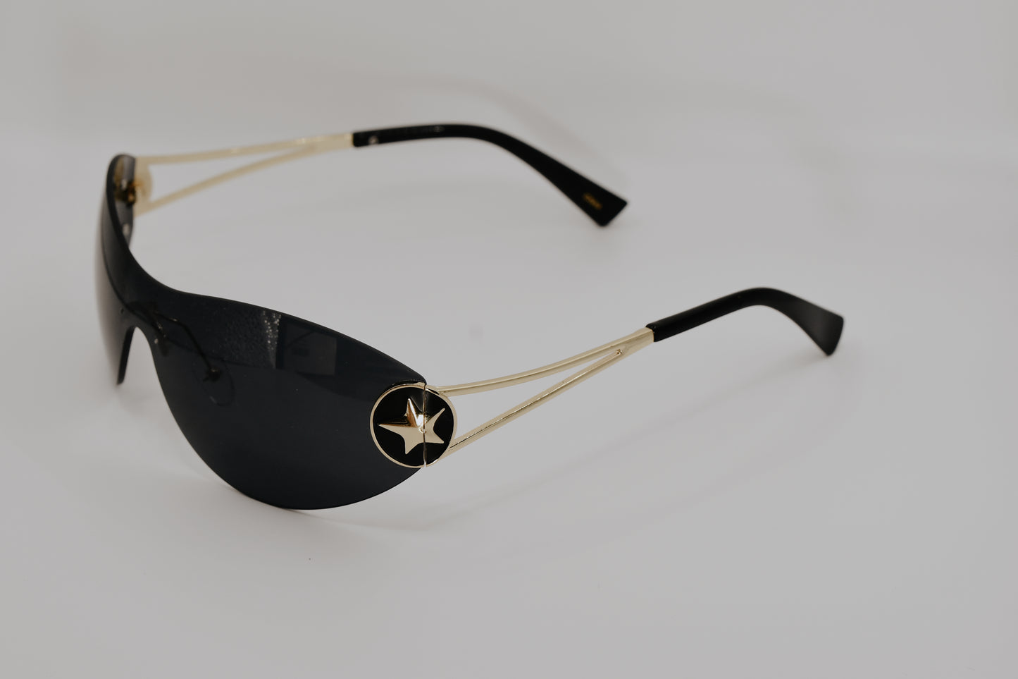 Black And Gold y2k Star Frames