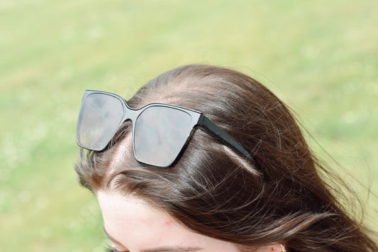 Brown Color Block Times Square Frames