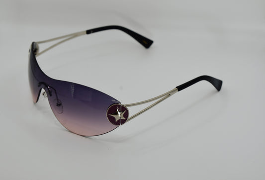 Purple Y2K Star Frames