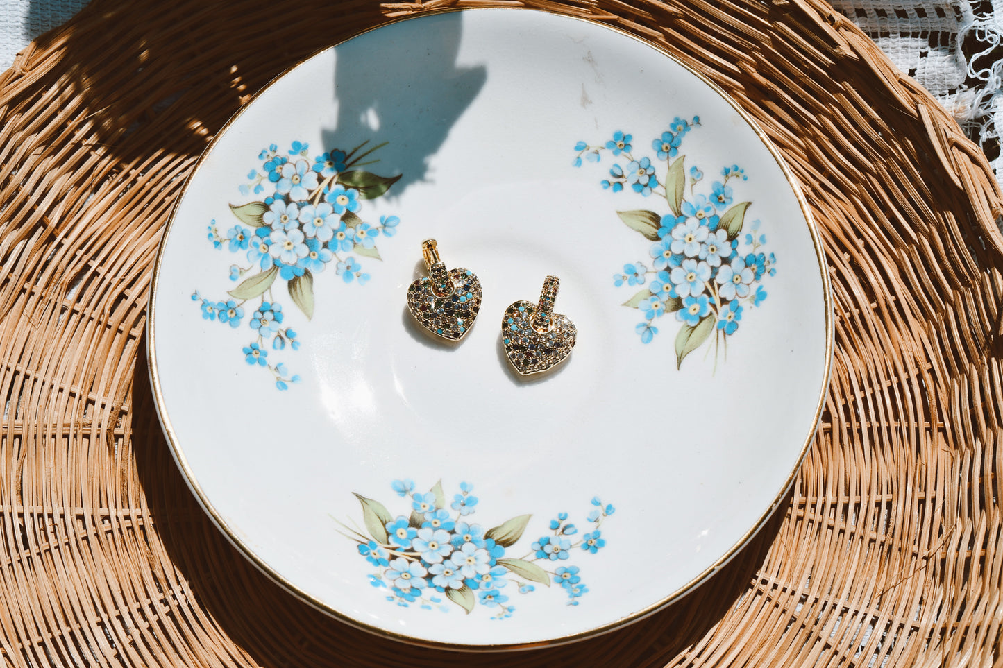 Colorful Heart Dangles