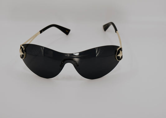 Black And Gold y2k Star Frames