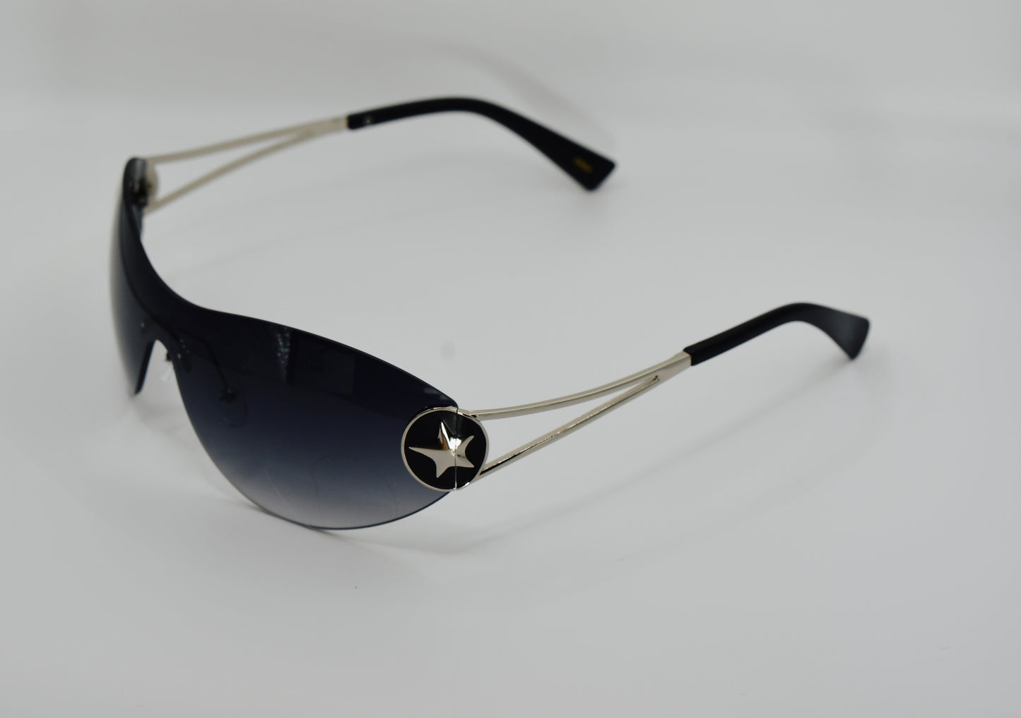 Silver Y2K Star Frames